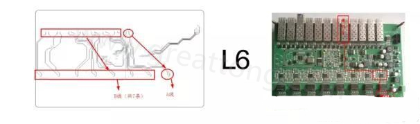 根據(jù)客戶端提供的信息，確認為L6層光口8與芯片8之間的兩條差分阻抗線調(diào)試不通-深圳宏力捷