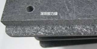 可加工性的合成石，可以用CNC洗出想要的形狀與機(jī)構(gòu)，可以媲美鋁合金